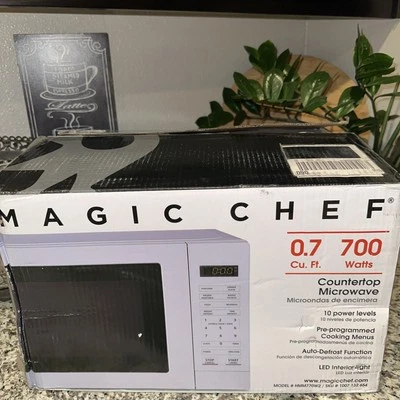 17.3 in. W, 0.7 cu. ft. Countertop Microwave in White with 700-Watt Cooking Powe - Image 1 of 4