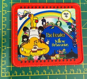 THE BEATLES YELLOW SUBMARINE REGENBOGEN BEDRUCKT AUFNÄHEN ODER AUFBÜGELN PATCH OFFIZIELL - Bild 1 von 7