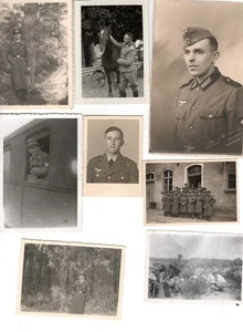 31 Fotos, Soldaten, Wehrmacht, 2.WK - Bild 1 von 4