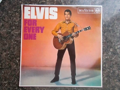 M-  UK  MONO  RCA VICTOR  LP - ELVIS PRESLEY/ JORDANAIRES - "ELVIS FOR EVERYONE" - Image 1 of 4