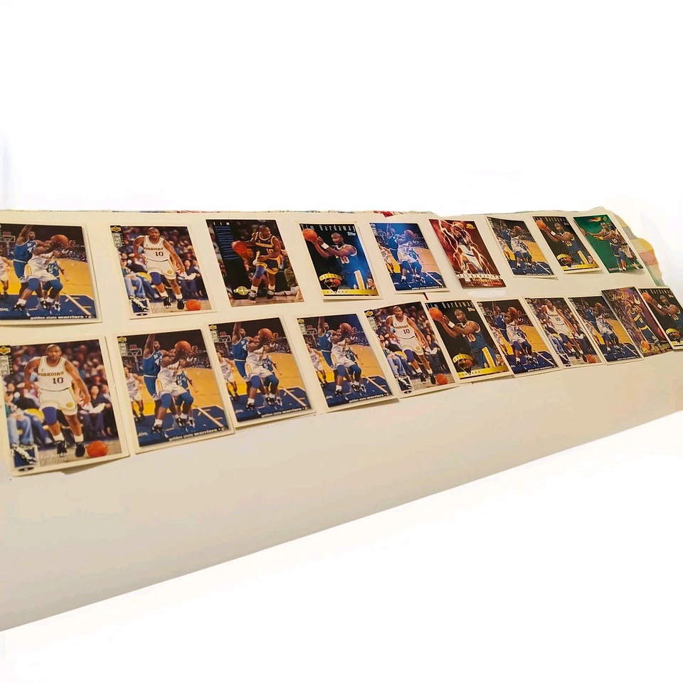 Tim Hardaway Basketball Cards 21 Count 1994-1996 Topps Upper Deck Skybox Fleer - Image 1 of 4