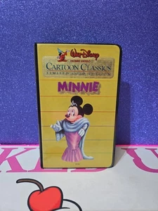Walt Disney Cartoon Classics Limited Gold Edition Minnie (VHS) 1984 Clamshell - Picture 1 of 7