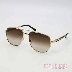 [GG1223S-005] GUCCI Navigator Frame Gafas de sol 60□16-145 Marrón - Imagen 1 de 7