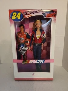 Barbie NASCAR 24 JEFF GORDON Pink Label K7905 New In Box - Picture 1 of 3