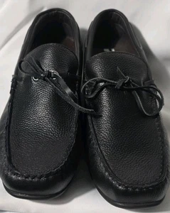Toto Mens Shoes 10 Invisible Height Increasing Elevator Shoes Black Leather - Picture 1 of 7