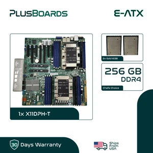 Płyta główna Supermicro X11DPH-T LGA 3647 E-ATX 2x złota 6138 256GB DDR4 2x 2U HS - Zdjęcie 1 z 6