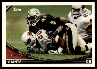 1994 Topps Toi Cook New Orleans Saints #401 - Image 1 of 2