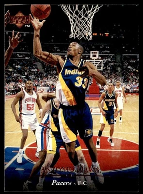 1995-96 Upper Deck Antonio Davis Indiana Pacers #8 - Image 1 of 2