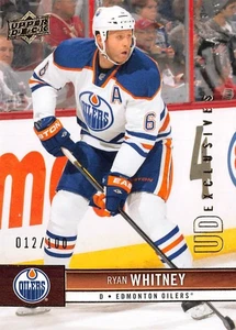 2012-13 Upper Deck Exclusives #67 Ryan Whitney /100 - Picture 1 of 2