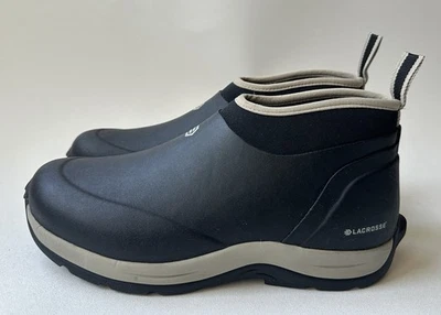 Lacrosse 3.5" Alpha Meadow Black Rubber Rain Boots 656142 Women's Size 10 -W30 - Image 1 of 4
