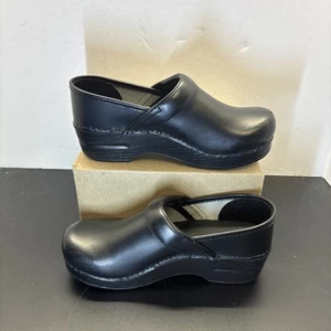 Dansko Pro Women's Clogs Leather Black W37 - Picture 1 of 18