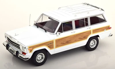 KK Scale 1:18 JEEP GRAND WAGONEER WHITE 1989 Diecast - Image 1 of 4