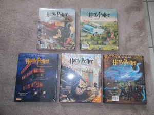 Harry Potter, Schmuckausgabe 1 - 5, Illustration, NEU und OVP, Sammelauflösung - Bild 1 von 6