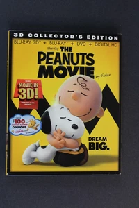 The Peanuts Movie (Blu-ray 3D, 2015) Collectors edition NO DVD - Imagen 1 de 4