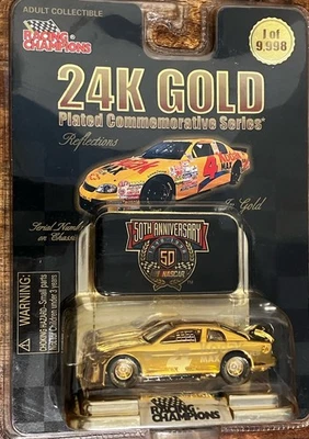 #4 Bobby Hamilton Oro 24K 50 Aniversario Racing Champions Edición Limitada Foto 1 de 3