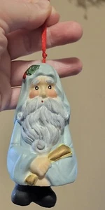 Vintage Santa Bell Ornament Christmas  - Picture 1 of 3