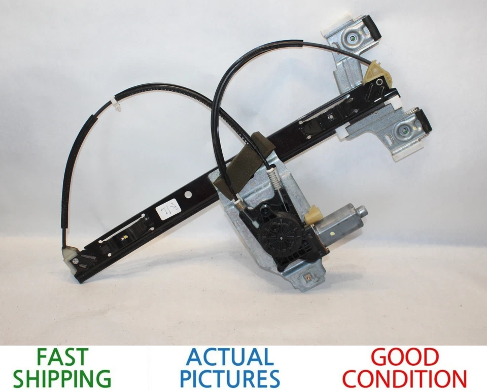 2002 - 2009 CHEVROLET TRAILBLAZER REAR LEFT DR SIDE WINDOW REGULATOR & MOTOR OEM - Image 1 of 4