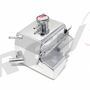 REV9 ALUMINUM COOLANT EXPANSION OVERFLOW TANK DIRECT FIT FOR RX-8 RX8 04-11 - Picture 1 of 2
