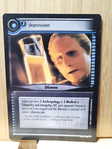 Star Trek TCG🏆2003 DEPRESSION Trading Card 🏆FREE POST - Picture 1 of 1