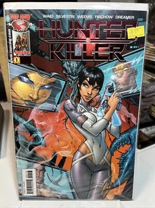 Hunter-Killer #1 en estado bastante bueno/casi nuevo J Scott Campbell lámina roja variante DF LTD 750 CERTIFICADO DE AUTENTICIDAD (2005) - Imagen 1 de 3
