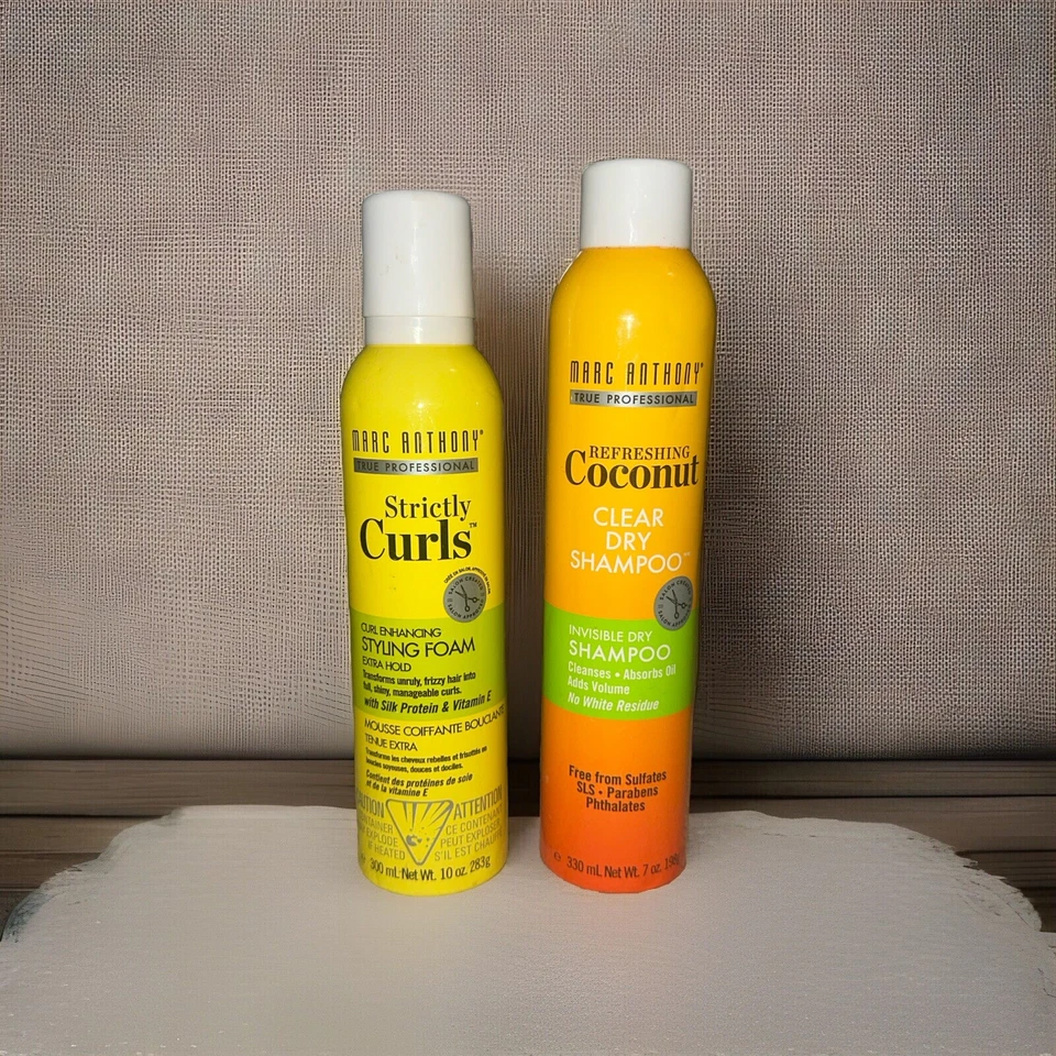 Marc Anthony Strictly Curls Curl Enhancing Styling Foam + Clear Dry Shampoo - Image 1 of 1