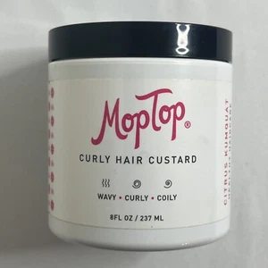 MopTop Curly Hair Custard Gel for Fine Thick, Wavy Curly Kinky-Coily Hair - Picture 1 of 4