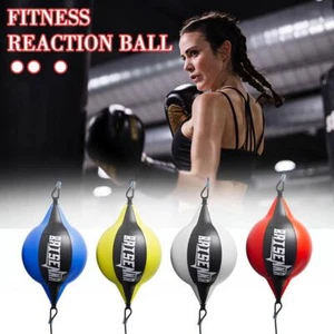Speed Ball Boxing Leather MMA Training Set Bag Swivel Kicking Platform GX - Picture 1 of 12
