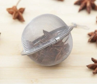 Infusor de bolas de té de acero inoxidable Foto 1 de 3