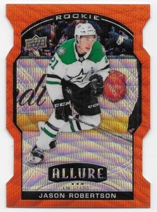 20/21 UPPER DECK ALLURE ORANGE SLICE PARALLEL Hockey (#1-150) U-Pick From List