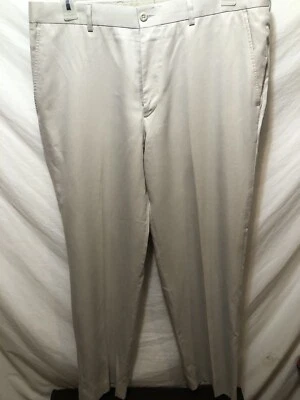 Para hombres Linea Naturale Talla 36x32 Beige Mezcla Lyocell Para hombres Frente Plano Informal Golf Foto 1 de 4