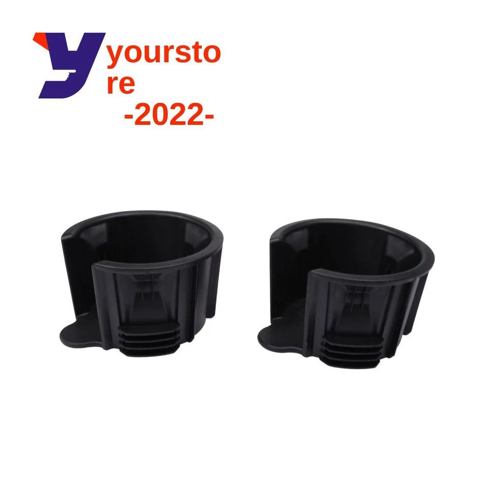 2pcs Front Cup Holder Insert For Land Rover LR2 2008-2012 3.2L LR087454 Foto 1 de 4