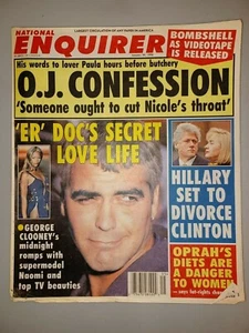 National Enquirer Jan 30, 1996 Madonna Michael Jackson O.J. Simpson Jane Wyatt - Picture 1 of 1