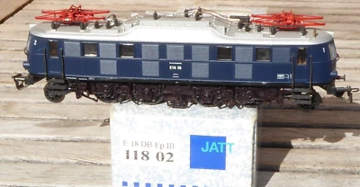 Tillig/Jatt 11802 Elektrolok E 18 35 der DB Epoche 3 Sammlermodell mit Licht OVP - Bild 1 von 4