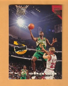 Shawn Kemp Seattle Supersonics 1993-94 Stadium Club #355 Elkhart Indiana - Foto 1 di 2