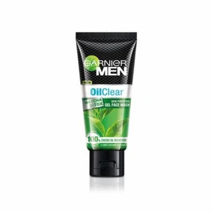 Garnier Men Oil Clear Matcha D-Tox Skin Purifying Gel Face Wash, 50gm Remove Oil - Picture 1 of 3