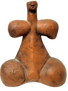 Antique Terracotta African Figure, Pare Peoples, Tanzania - Appraised - Picture 1 of 7