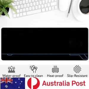 Gaming Keyboard Mousepad Combo Mouse Pad Desk Mat XL Anti-Slip Speed 80cm x 30cm - Picture 1 of 9
