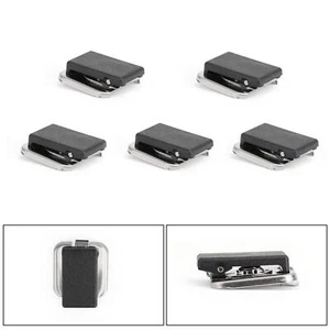 5Pack NEW Hand Mic Speaker Back Belt Clip for PMMN4013A 4021 4024 Walkie Talkie - Zdjęcie 1 z 10