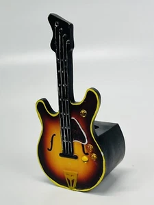 EPE Desk Top GUITAR SHAPED Pen Pencil Lighter Holder Music Office Decor - Picture 1 of 9