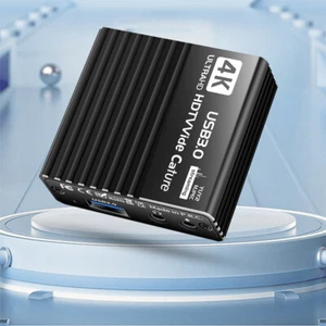 USB3.0 HDMI 4K30 Video Adapter Card Capture Card Game Live Streaming For PS5/PS4 - Afbeelding 1 van 10