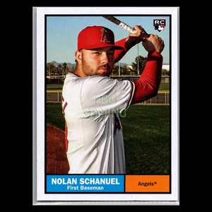 2024 Topps Archives - #8 Nolan Schanuel RC - Los Angeles Angels - Picture 1 of 2