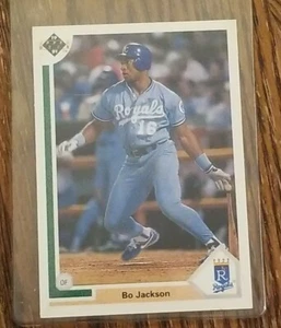 Bo Jackson 1991 cubierta superior Kansas City Royals MLB #545 - Imagen 1 de 2