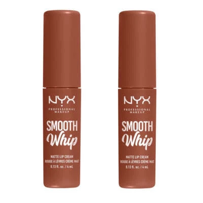 Pack of 2 NYX Professional Makeup Smooth Whip Matte Lip Cream, Faux Fear WMLC06 - Image 1 of 4