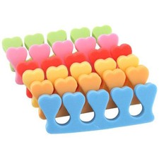 20 Pcs Soft Toe Finger Separator Nail Art Manicure Pedicure Useful Tool of#25