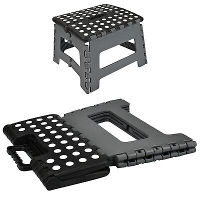 Large Folding Step Stool Multi Purpose Heavy Duty Home Kitchen Foldable 150KG UK • 9.99£
