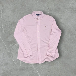 Polo ralph lauren knit oxford Mens Size Small color Pink button down shirt - Imagen 1 de 5