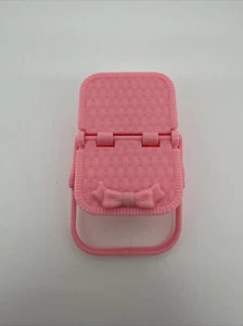 Vintage Barbie Picnic Basket Pink 3In W/ Handle…53 - Picture 1 of 15