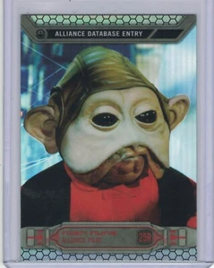Star Wars Chrome Perspectives 2014 Nien Numb #25R Refractor Parallel - Picture 1 of 2