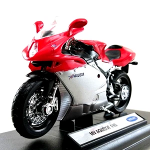 MV AGUSTA F-4 S Die-Cast Moto Modelo 1:18 Welly Toy Collection Coleccionable - Imagen 1 de 12