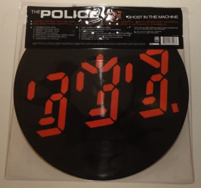 THE POLICE ~ GHOST IN THE MACHINE ~ LTD EDITION VINYL LP PICTURE DISC RECORD - Image 1 of 4